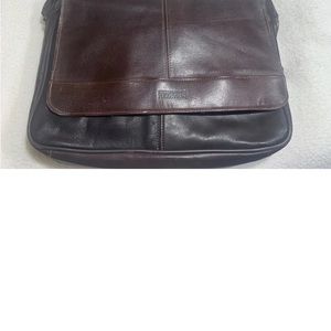 Kenneth Cole Leather laptop bag Risky Business